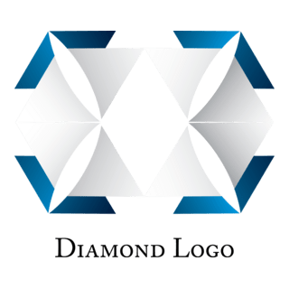 Diamond Design Logo PNG Vector