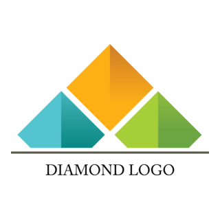 Diamond Fashion Design Logo PNG Vector