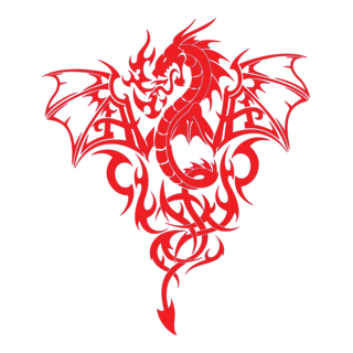 Dragon Logo PNG Vector