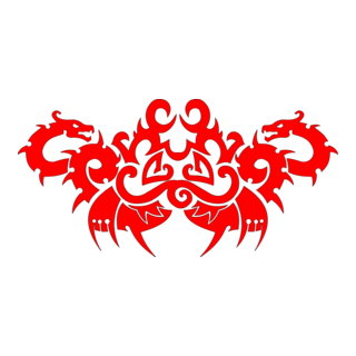 Dragon Logo PNG Vector