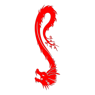 Dragon Logo PNG Vector