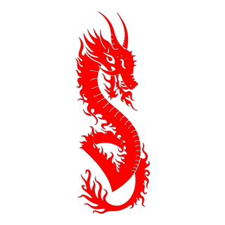 Dragon Logo PNG Vector