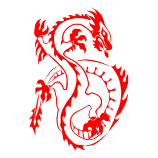 Dragon Logo PNG Vector
