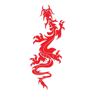 Dragon Logo PNG Vector