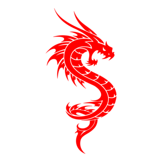 Dragon Logo PNG Vector