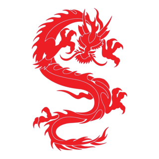 Dragon Logo PNG Vector