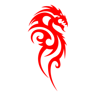 Dragon Logo PNG Vector