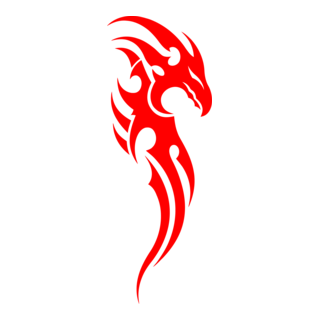 Dragon Logo PNG Vector