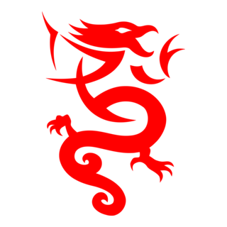 Dragon Logo PNG Vector