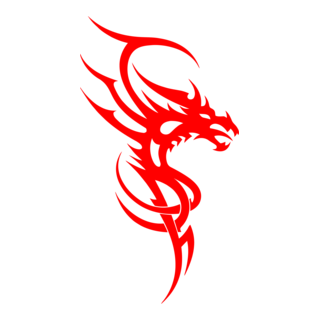 Dragon Logo PNG Vector