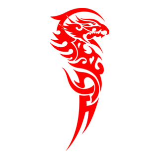 Dragon Logo PNG Vector