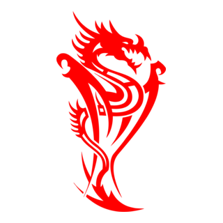 Dragon Logo PNG Vector