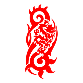 Dragon Logo PNG Vector