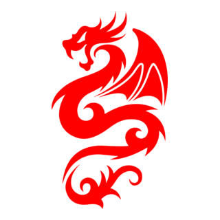 Dragon Logo PNG Vector
