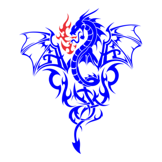 Dragon Logo PNG Vector