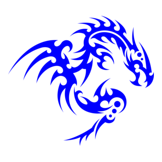 Dragon Logo PNG Vector