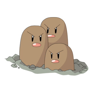 Dugtrio Logo PNG Vector
