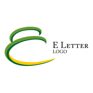 E Letter Fashion Logo PNG Vector