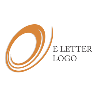 E Letter Logo PNG Vector