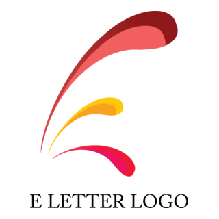 E Letter Logo PNG Vector