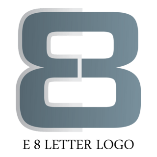 E8 Letter Logo PNG Vector