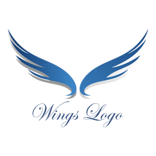 Eagle Wings Art Logo PNG Vector