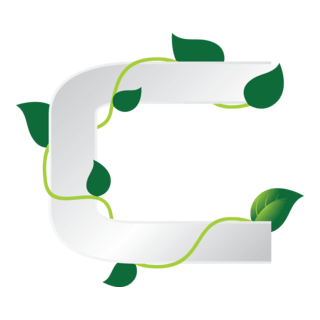 Eco Letter Logo PNG Vector