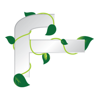 Eco Letter Logo PNG Vector