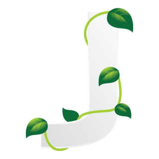 Eco Letter Logo PNG Vector