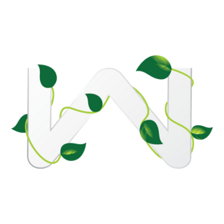 Eco Letter W Logo PNG Vector
