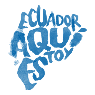 Ecuador Aqui Estoy Logo PNG Vector