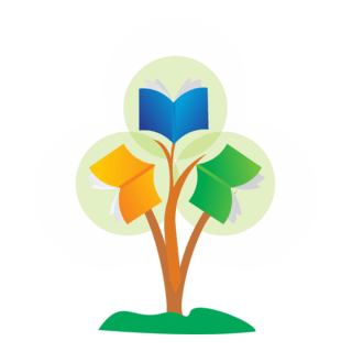 Education Book Tree Logo PNG Vector