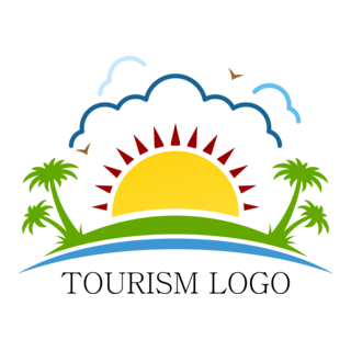 Entertainment Tourism Art Logo PNG Vector