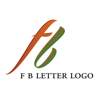 F B Letter Logo PNG Vector