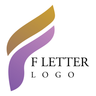 F Letter Logo PNG Vector