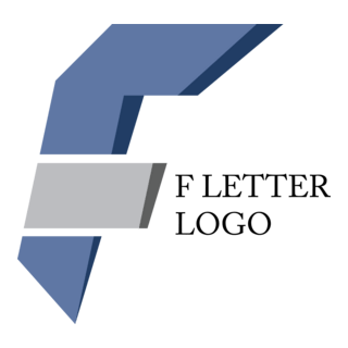 F Letter Logo PNG Vector