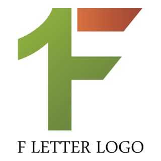F1 Letter Logo PNG Vector