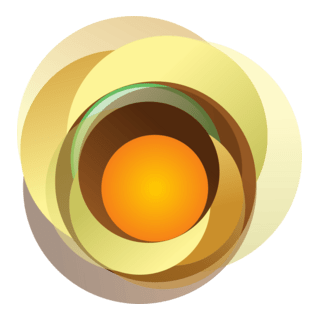 Fashion Colorful Ball Logo PNG Vector