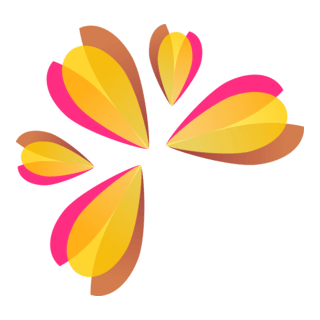 Fashion Flower Logo PNG Vector