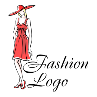 Fashion Morden Lady Logo PNG Vector