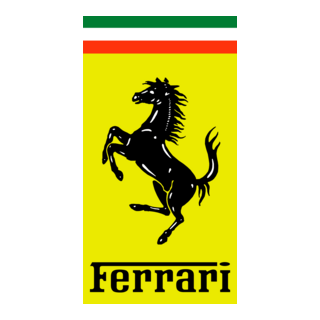 Ferrari Auto Logo PNG Vector