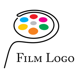 Film Roll Logo PNG Vector