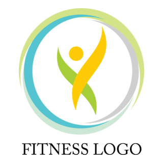 Fitness Design Logo PNG Vector