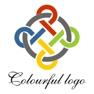 Floral Art Logo PNG Vector