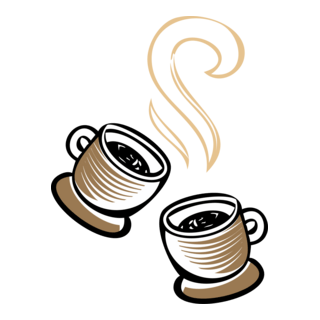 Food Coffee Cup Logo PNG Vector
