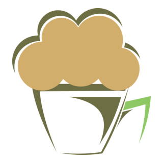 Food Heat Coffee Cup Logo PNG Vector