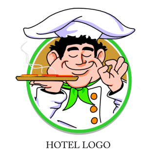Food Hotel Cheif Logo PNG Vector