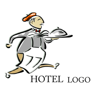 Food Hotel Restaurant Cheif Logo PNG Vector