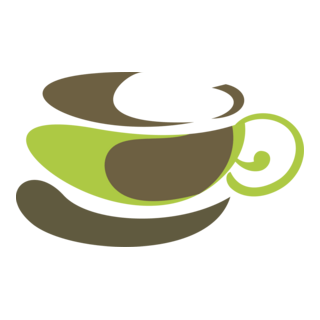 Food Modern Coffee Cup Logo PNG Vector