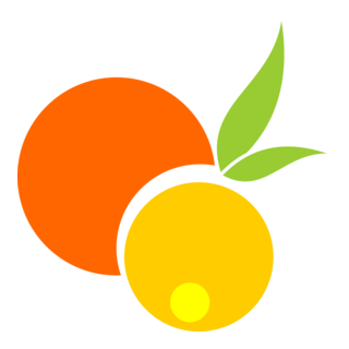 Food Orange Logo PNG Vector